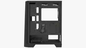 AeroCool Mirage ARGB ATX Fekete Edzett Üveg Számítógép ház