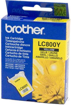 Brother LC800Y sárga patron