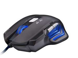 C-TECH Akantha Gamer Egér, kék háttérvilágításv