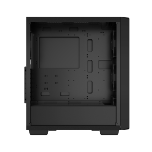 DeepCool CC560 Limited V2 Számítógépház (fekete, ablakos, venti nélkül, Mini-ITX / Micro-ATX / ATX)