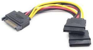 Gembird SATA Tápkábel Elosztó
