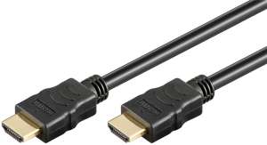 Goobay HDMI (apa) - HDMI (apa) Kábel, 0.5m (v2.0, 4k 60Hz)