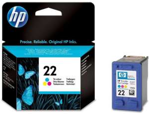 HP 22 színes eredeti tintapatron