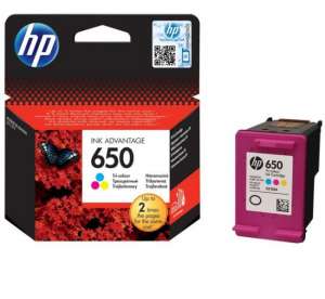 HP 650 Színes patron CZ102AE