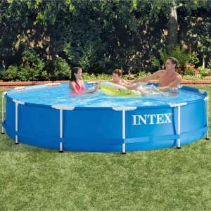 INTEX Metal Frame fémvázas medence, tartozékok nélkül 3,66 x 0,76 m