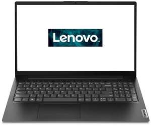 Lenovo V15 Notebook, AMD Ryzen 5 7520U, Fekete