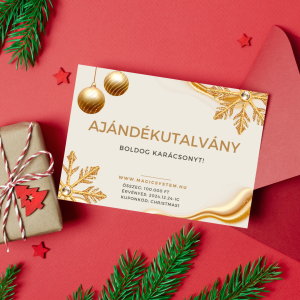 Névre szóló Karácsonyi Ajándékutalvány - 100.000 FT