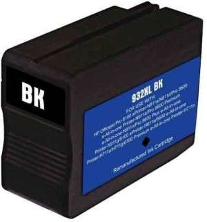 Qprint 932XL utángyártott patron fekete