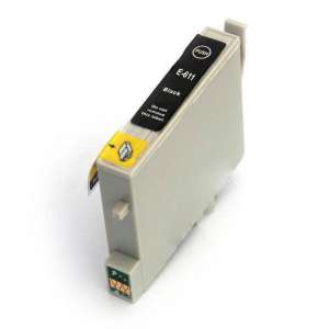 QPrint Epson T0611 Utángyártott fekete patron