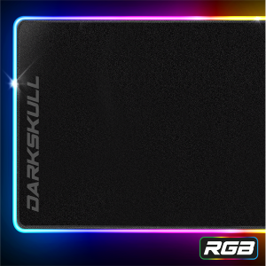 Spirit of Gamer Darkskull RGB XXXL Egérpad (RGB háttérvilágítás, 900x400x4mm, USB Hub), Fekete