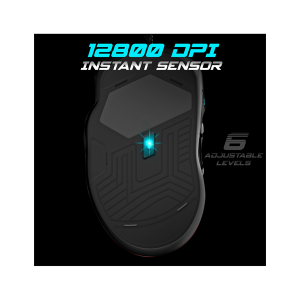 Spirit of Gamer ELITE-M30 Gaming Egér, Fekete