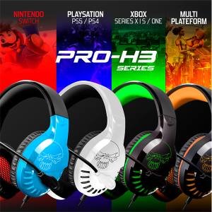 Spirit of Gamer Fejhallgató PRO-SH3 (Nintendo Switch, piros/kék)