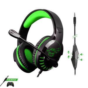 Spirit of Gamer PRO-H3 Xbox One / Series X/S Mikrofonos Gamer Fejhallgató, Zöld