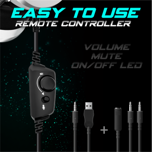 Spirit Of Gamer PRO-H8 RGB Mikrofonos Fejhallgató, Fehér