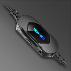 Spirit of Gamer XPERT H600 MultiPlatform Mikrofonos Gamer Fejhallgató, Fekete