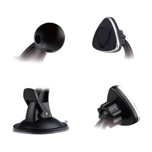 TELLUR TLL171041 Mágneses autós tartó szélvédőre, műszerfalra rögzíthető