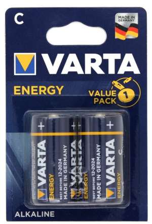 Varta Energy Baby Alkáli Elem 4112 (LR14) BL/2