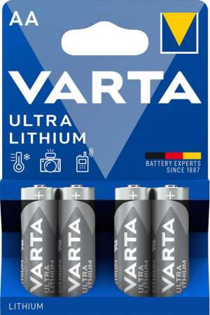 Varta Lithium AA ceruza elem (4/cs)