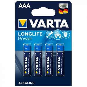 VARTA LONGLIFE POWER AAA Elem, 4db