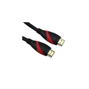 VCOM HDMI Kábel (APA-APA) 5M (v2.0) PIROS-FEKETE