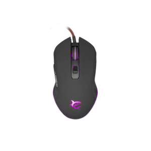 White Shark Cyrus gamer egér, fekete, 3200 DPI, 4 háttérszín