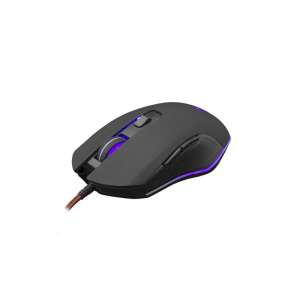White Shark Cyrus gamer egér, fekete, 3200 DPI, 4 háttérszín