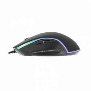 White Shark Gareth 7D/6400dpi Fekete Vezetékes RGB Gamer Egér