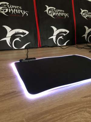 White Shark MP-1862 LUMINOS játék egérpad 35x25cm