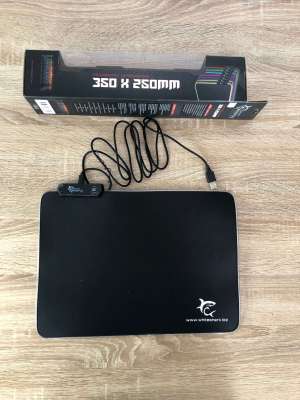 White Shark MP-1862 LUMINOS játék egérpad 35x25cm