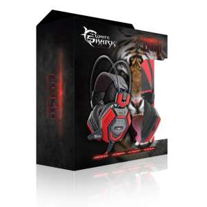 WHITE SHARK TIGER GAMING FEJHALLGATÓ